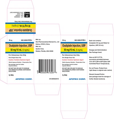 50 mg/10 mL Carton (Oxaliplatin 06)