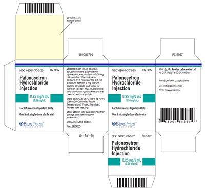 Palonosetron HCl Injection (0.25mg_5ml) Carton Rev 02-2018 (025carton)