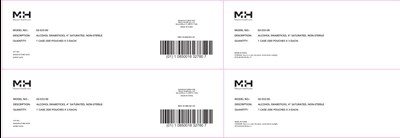 Principal Display Panel (500 Pouch Carton Label)