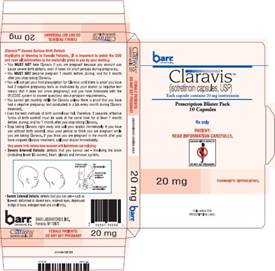 Claravis 20 mg Capsules Prescription Blister 10s Pack, Part 2 Of 4 (Cf93c87c 5417 4c5c Ac15 Dcfc35d5772b 07)