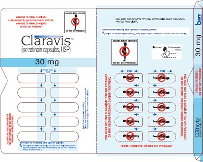 Claravis 30 mg Capsules Prescription Blister 10s Pack, Part 1 Of 4 (Cf93c87c 5417 4c5c Ac15 Dcfc35d5772b 10)