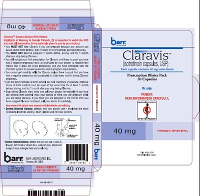 Claravis 40 mg Capsules Prescription Blister 10s Pack, Part 2 Of 4 (Cf93c87c 5417 4c5c Ac15 Dcfc35d5772b 15)