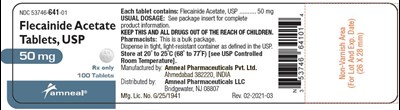1 (Flecainide Acetate Tablets Usp   India 2)