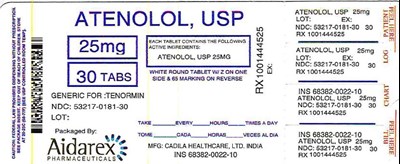 Image Label (Atenolol Usp 2)