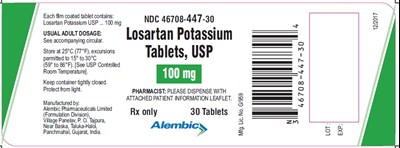 losartan-100mg.jpg 30 Tablets in HDPE bottle - losartan 100mg