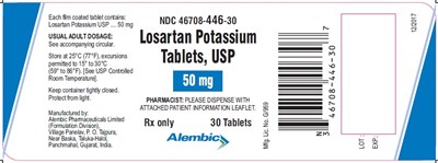 losartan-50mg.jpg 30 Tablets in HDPE bottle - losartan 50mg