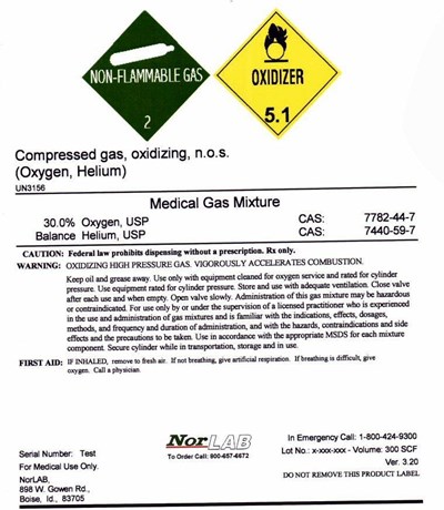 Norco_hpGas_oxidizing.jpg Norco hp Gas oxidizing Label - Norco hpGas oxidizing