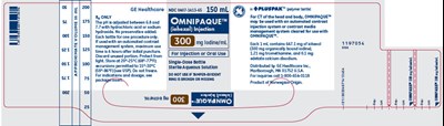 PRINCIPAL DISPLAY PANEL - 240 mgI/mL Bottle Label - omnipaque cork 05