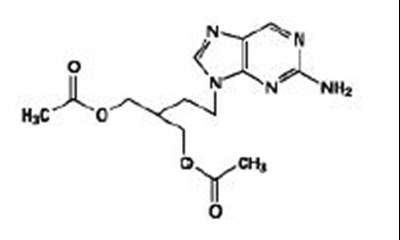 Famciclovir Structure