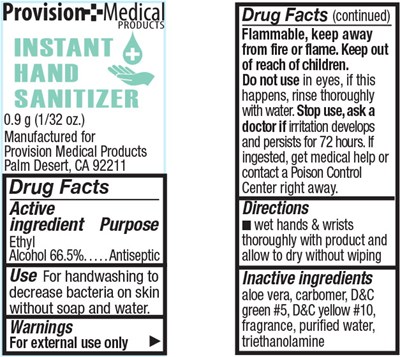 Principal Display Panel (0.9g Packet Label)