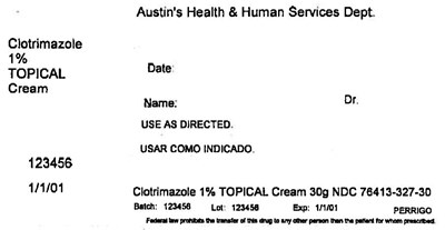 PRINCIPAL DISPLAY PANEL - 28 g Tube Label - clotrimazole 01
