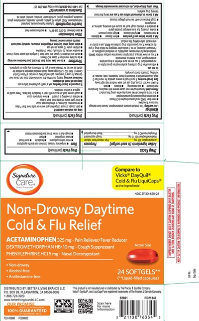Acetaminophen 325 mg, Dextromethorphan Hbr 10 mg, Phenylephrine HCl, 5 mg (Daytime Pe Softgels Pat 1)