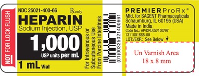 Package Label – Principal Display Panel – Vial Label (Hep08 0006 02)