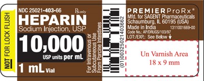Package Label – Principal Display Panel – Vial Label (Hep08 0006 06)