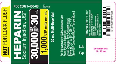 Package Label – Principal Display Panel – Vial Label (Hep08 0006 10)