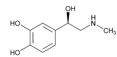 Structural-formula-epinephrine-1 (Image 01)