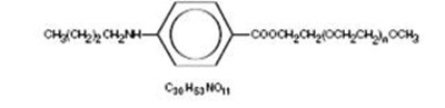 Structure For Benzonatate (Benzonatate 01)