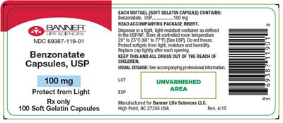 Principal Display Panel (100 mg Capsule Bottle Label)