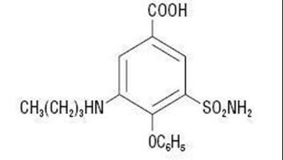 Structural Formula (Bumetanide Injection Usp 1)