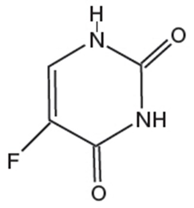 Chemical Structure (Fluorouracil 01)