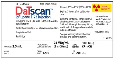 Principal Display Panel (2.5 mL Vial Label)