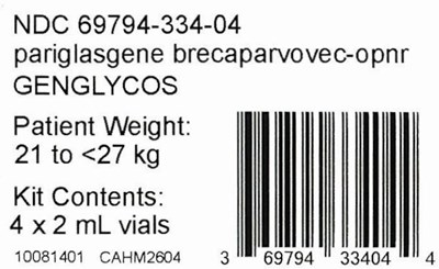 Principal Display Panel (2 Vial Kit Label)