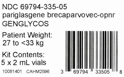 Principal Display Panel (2 Vial Kit Label)