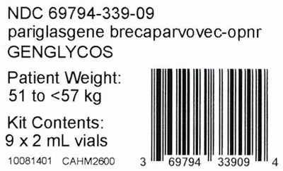 Principal Display Panel (2 Vial Kit Label)