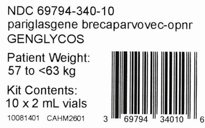 Principal Display Panel (2 Vial Kit Label)