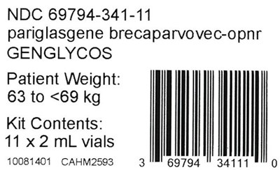 Principal Display Panel (2 Vial Kit Label)