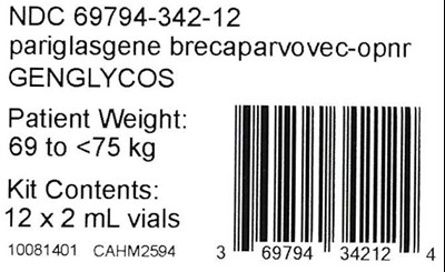 Principal Display Panel (2 Vial Kit Label)