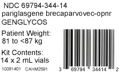 Principal Display Panel (2 Vial Kit Label)