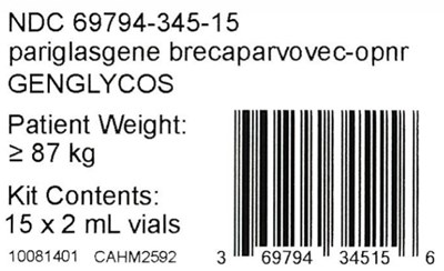 Principal Display Panel (2 Vial Kit Label)