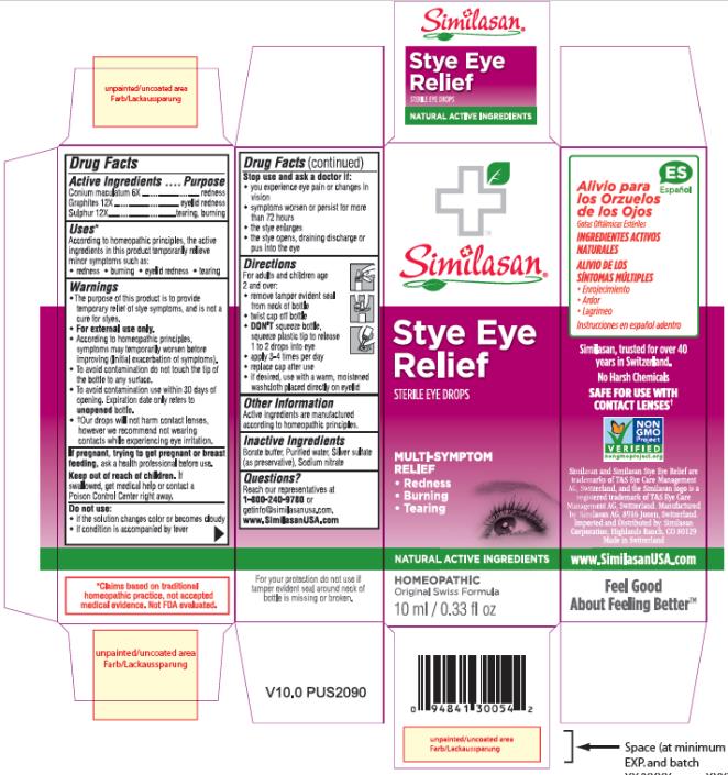 NDC 53799305 Stye Eye Relief Solution/ Drops Ophthalmic