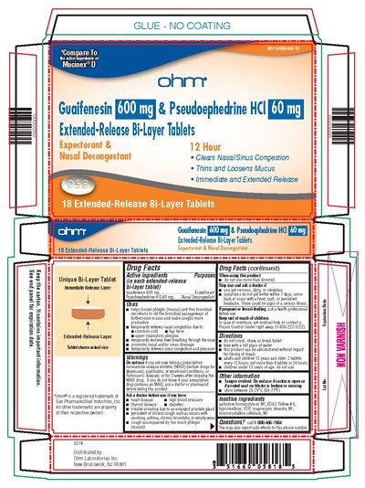 guaifenesin-pseudo-01.jpg 600 mg/60 mg Carton Label - guaifenesin pseudo 01