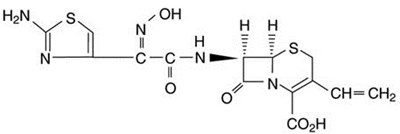 Cefdinir Structure