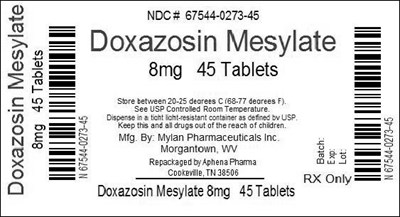 Bottle Label 8mg (67544 273)