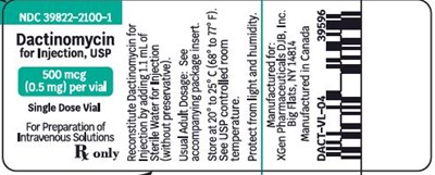 Dactinomycin For Injection 3