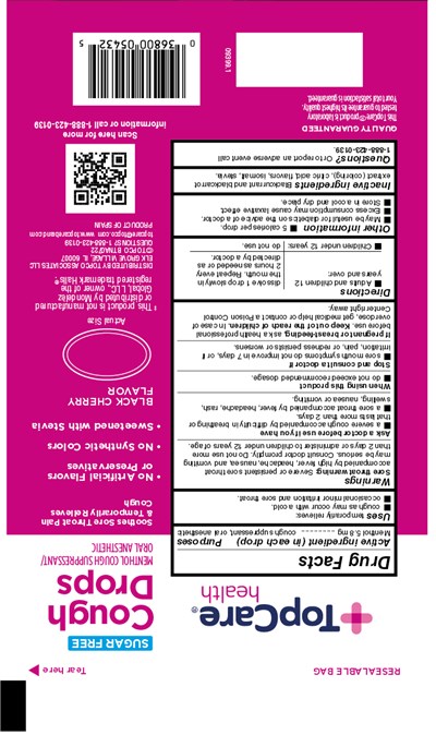 Back (20221211 02 09399 Cough Drop Cherry Sf 25ct Topco    Trasera)