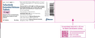 Principal Display Panel (11 mg Tablet Bottle Label)