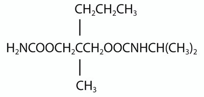 structure - carisoprodol 1