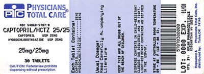Image Of 25 mg/25 mg Package Label (5787)