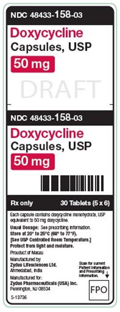 Doxycycline 50 mg Capsules, Usp Unit Carton Label (Image 02)