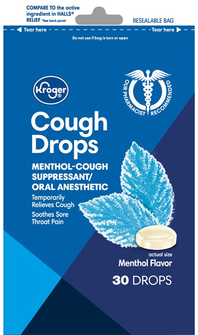 Front Panel (20221108 09387 Bobina Cough Menthol 30ct Kroger    Front)
