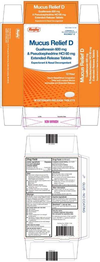 Principal Display Panel (36 Tablet Blister Pack Carton)