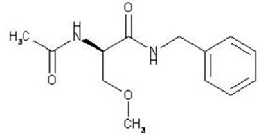 Chemical Structure - lacosamide 01
