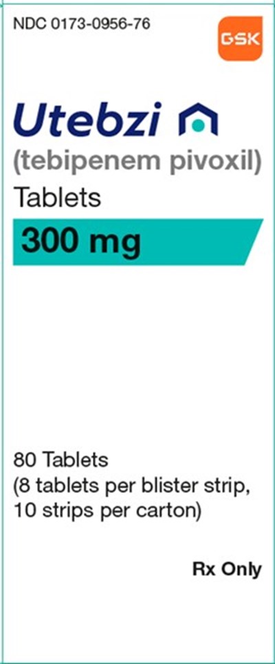 Utebzi 300 mg 80 Count Carton (Utebzi Spl Graphic 02)