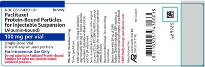 Paclitaxel Vial Label (Paclitaxel Protein Bound Particles For Injectable  4)