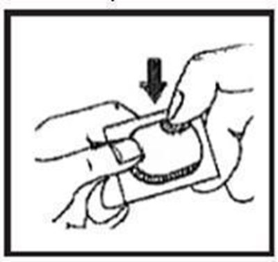 3. Push (push The Tablet Through The Foil (Hisun Telmisartan 04)