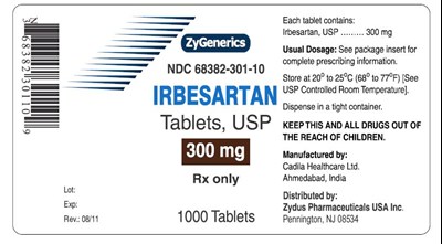 1cb04234-647d-47e0-ad5e-77c2fd6a3d5d-07.jpg Irbesartan Tablets USP, 300 mg - 1cb04234 647d 47e0 ad5e 77c2fd6a3d5d 07